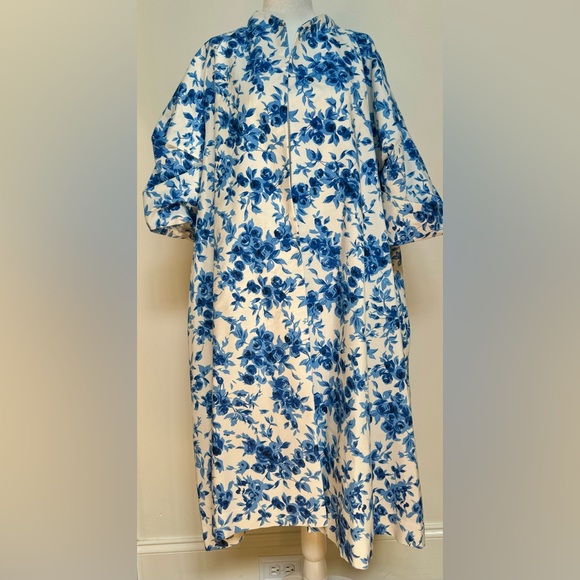 NWT Mille Josephine Blue White Coat size M Retail $372 - Picture 5 of 10